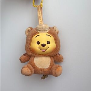 Disney Winnie the Pooh Bear Costume Keychain